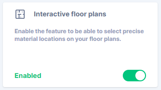 floor plan_enable function
